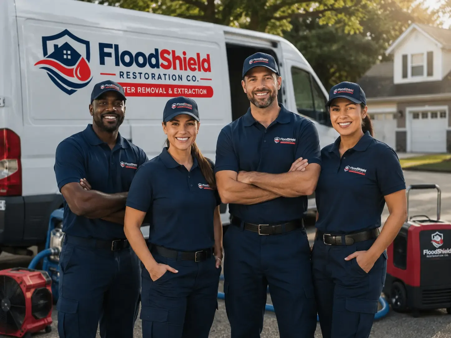 Flood Damage Restoration company in Knickerbocker, TX