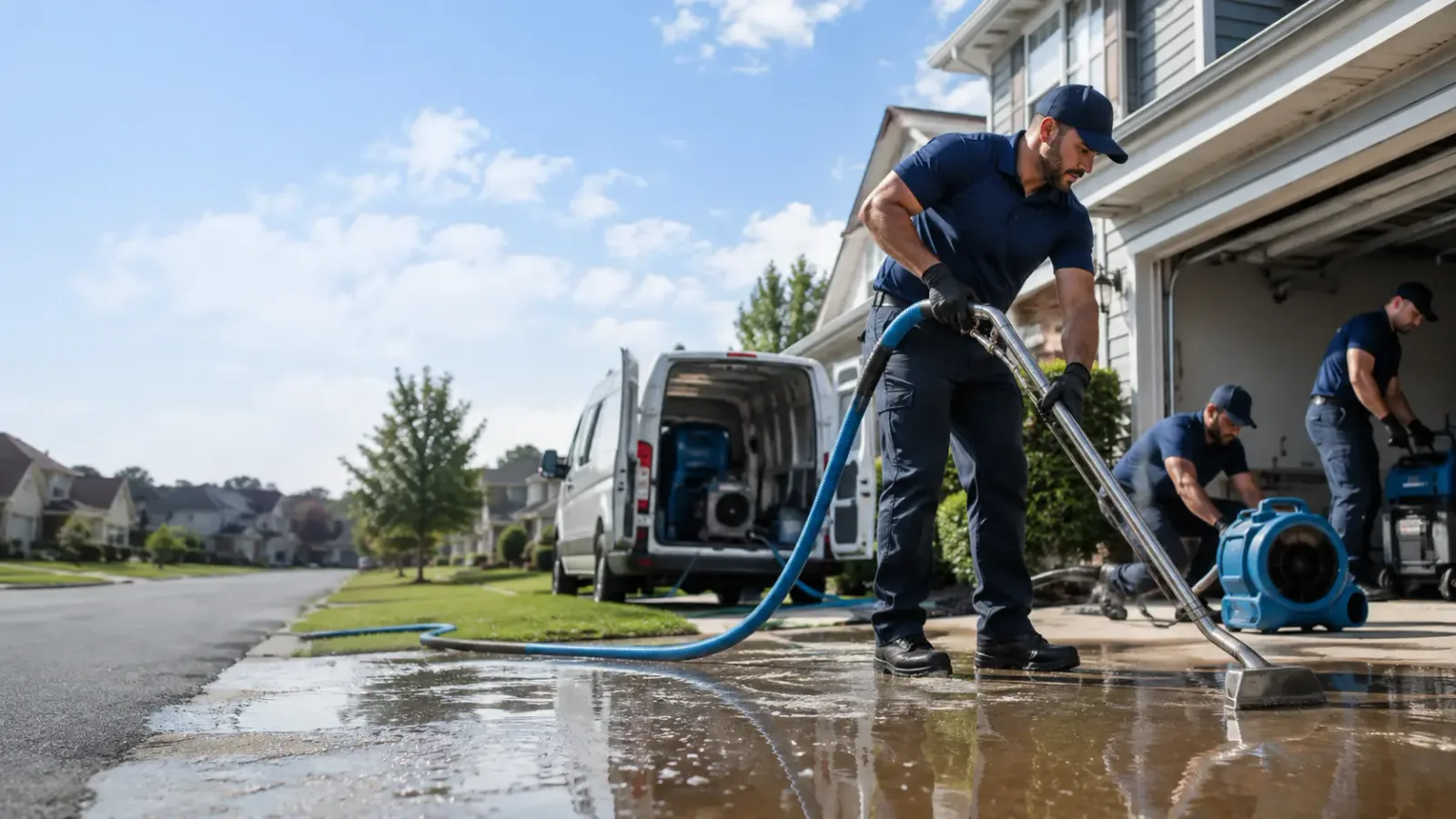 Flood Damage Restoration in Knickerbocker, TX